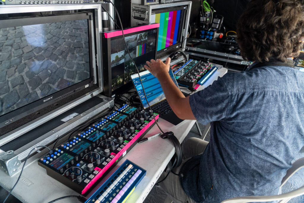 RCP CyanView in Control Room at Paris Fashion Week